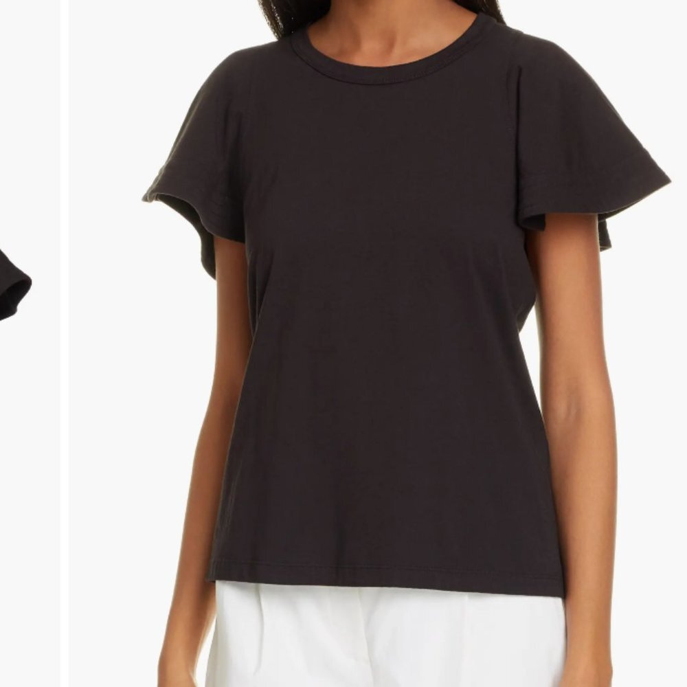 A.L.C. Carrie Flutter sleeve Tee size XS